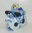 Windeltorte | Windelmotorrad Teddybärchen mit Schnullerkette in blau | Junge